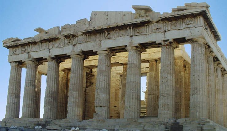 архитектура древней греции